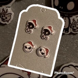 Jack skeleton Christmas Stud earrings